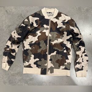 Men's Camouflage Bomber Jacket